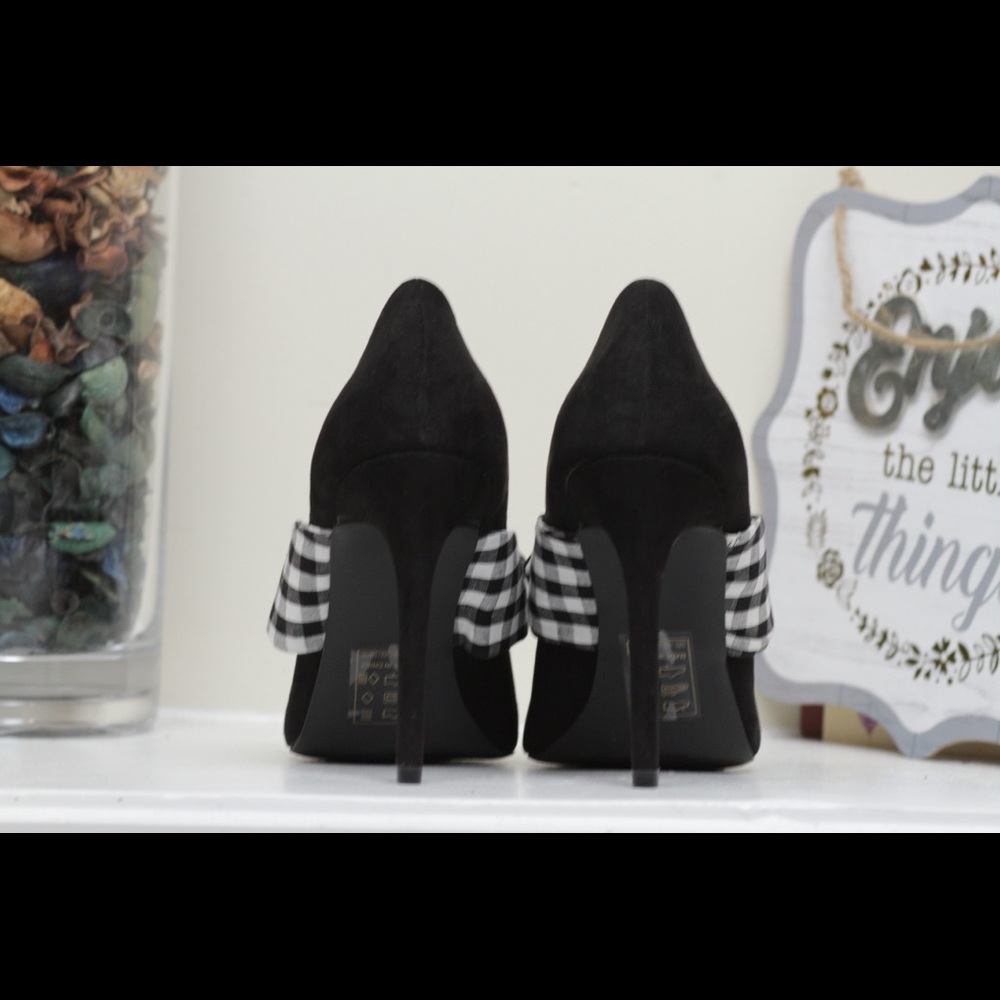Faux Suede Pumps - Picture 3 of 3